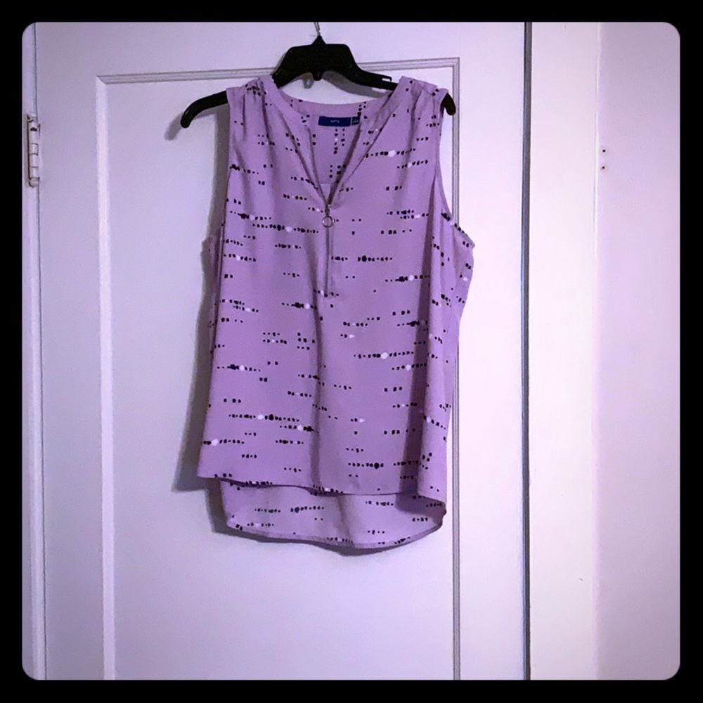 Purple tank